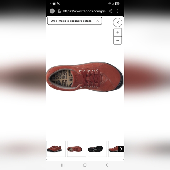 4/11.Keen Women's Presidio Hiking Shoes - Soft Toe - Picture 2 of 8